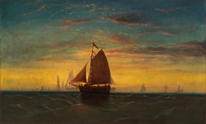 Haven van Boston door Charles Manger