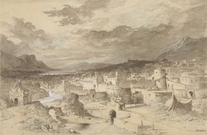 De stad Enochia door Charles Marie Bouton