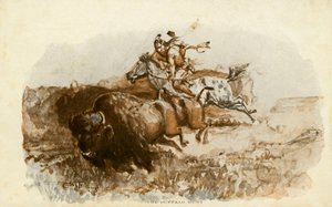 De Buffeljacht door C. M. Russell