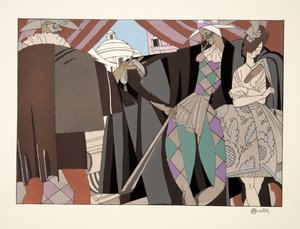 Comedie Italienne uit Sports & Divertissements, uitgegeven 1914 door Charles Martin