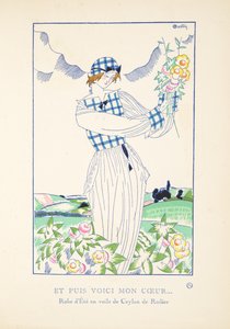Et Puis Voici Mon Coeur ?, uit een Collectie van Modeplaten, 1920 door Charles Martin
