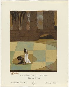 Gazette du Bon Ton, 1914 - No. 7 : De Legende van Joseph / Scène van de IIe acte
