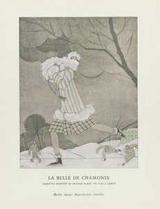 La Belle de Chamonix, pub. 1924