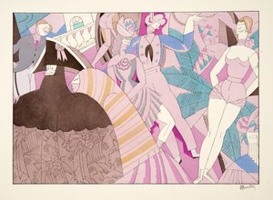 Le Carnaval uit Sports & Divertissements, uitgegeven 1914