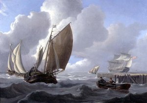 Schepen voor de Nederlandse Kust