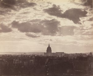 Wolkstudie over Parijs