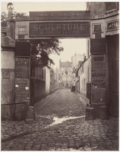 Binnenplaats Saint-Guillaume door Charles Marville