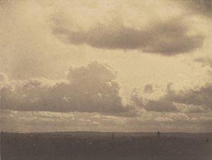 Etude de ciel, 1855-56 door Charles Marville