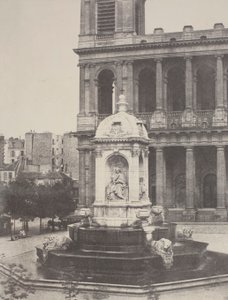 Fontein bij St. Sulpice