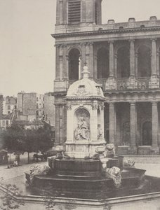 Fontein bij St. Sulpice, 1851