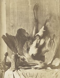 Jachtstilleven, c.1853-55 door Charles Marville