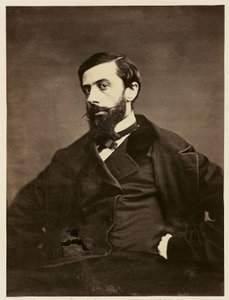 Portret van Charles-Théodule Devéria door Charles Marville