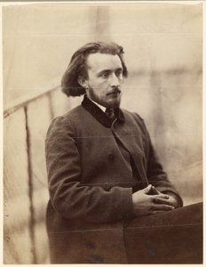 Portret van Charles Delahaye door Charles Marville