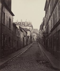 Rue Neuve-Coquenard vanaf de Rue Lamartine, 1870s
