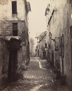 Rue Traversine vanaf de Rue d