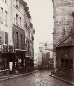 Rue de la Montagne-Sainte-Geneviève bij de kruising van de Rue LaPlace (Rue de la Montagne-Sainte-Geneviève prés de carrefour de la rue LaPlace)
