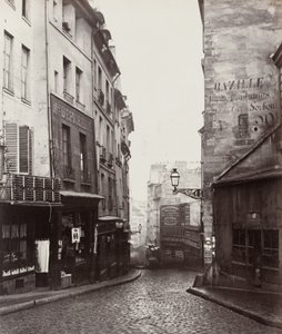 Rue de la Montagne-Sainte-Geneviève nabij de Kruising van Rue Laplace