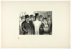 Le Boulevard des Italiens, uit Tirage Unique de Trente-Six Bois