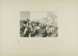 De Zondagse Drukte door Charles Maurand