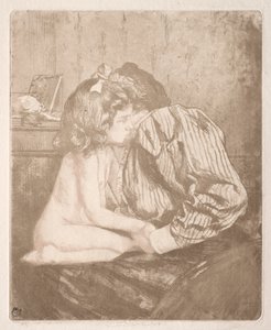 Vertrouwelijkheden, uit Een Nieuwe Sentimentele Opvoeding door Charles Maurin