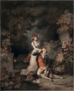 De minnaar betrapt, 1790s