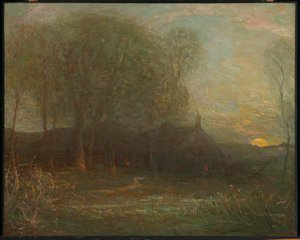 De Oogstmaan door Charles Melville Dewey