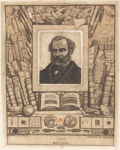 Armand Guéraud door Charles Meryon