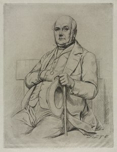 Casimir Le Conte door Charles Meryon