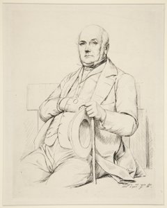 Casimir Le Conte door Charles Meryon