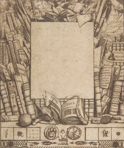 Ontwerp voor een lijst voor het portret van Armand Guéraud door Charles Meryon