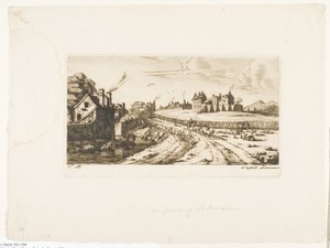 Ingang naar de Buitenwijk van Saint-Marceau, Parijs