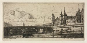 Etsen van Parijs: De Wisselbrug