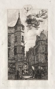 Etsen van Parijs: Tourelle, rue de l