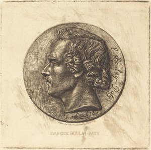 Evariste Boulay-Paty; Een Dichter (Van een Brons door David d