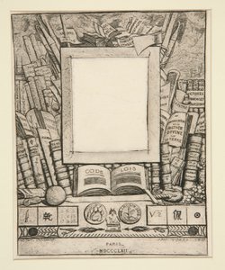 Lijstproject voor het portret van Armand Guerand