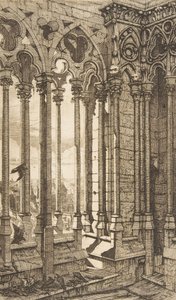 Galerij, Nôtre-Dame kathedraal, Parijs, 1853