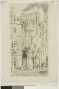 Huis met een Toren, rue de la Tixeranderie, Parijs