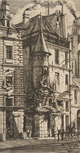 Huis met een Torentje, rue de la Tixeranderie, Parijs, 1852