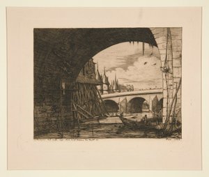 L door Charles Meryon