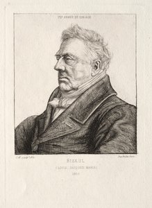 L. J. Marie Bizeul, een Bretonse Archeoloog door Charles Meryon