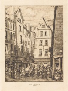 Pirouette Straat, Bij de Markten, Parijs