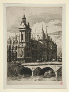 La Tour de L door Charles Meryon