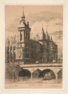 De toren van L door Charles Meryon