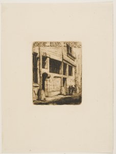 De straat van de slechte jongens door Charles Meryon