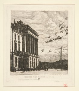 Het Ministerie van Marine door Charles Meryon
