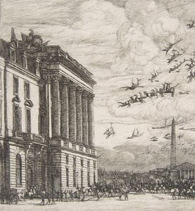 Het Ministerie van Marine, Parijs, 1865