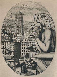 Le Stryge 8e Staat 6 34 x 5 18 Inches, 1853, 1927