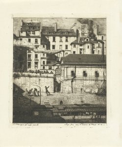 Lijkenhuis aan Seine in Parijs