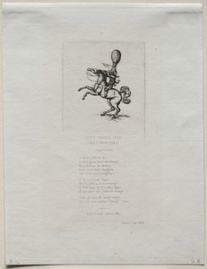 Kleine Prins Dito, 1864 door Charles Meryon
