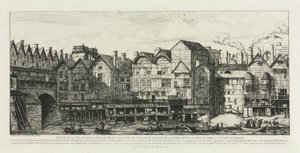 Deel van de stad Parijs aan het einde van de zeventiende eeuw, 1861